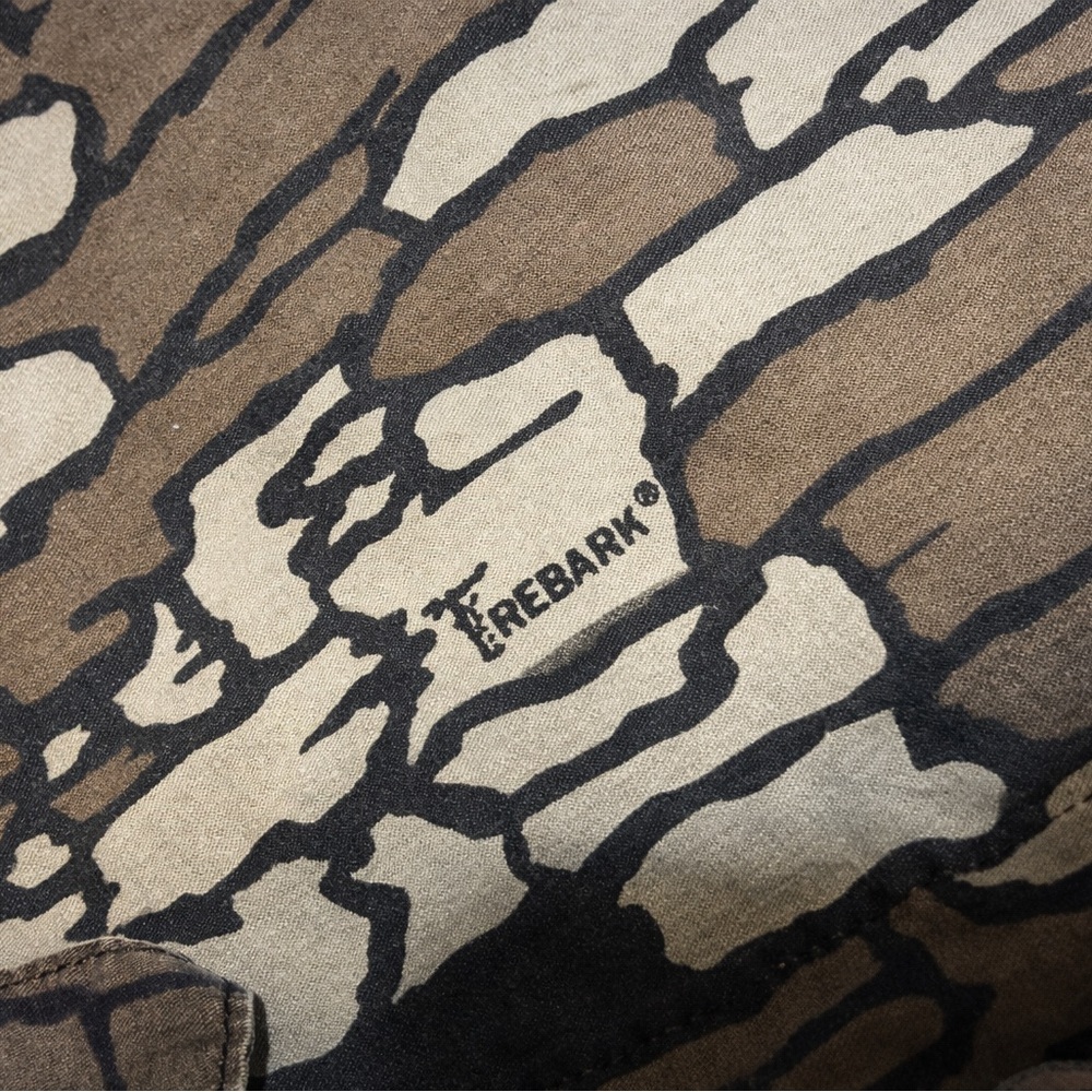 Vintage Redhead Blue Bell Trebark Camo Coveralls 90s Hunting - Picture 14 of 16